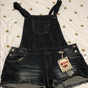 Denim Short overalls